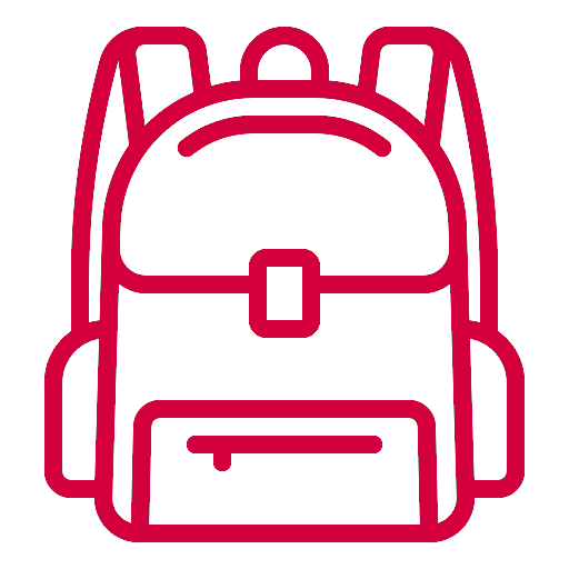 watermark backpack icon