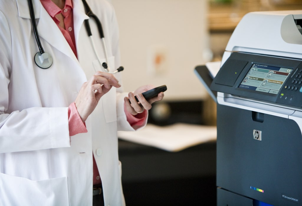 Healthcare Industry - Managed print services