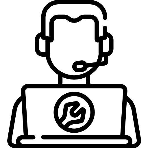 hardware and software support icon